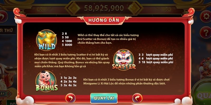 Kích hoạt tính năng miễn phí, vòng thưởng đặc biệt Kích hoạt tính năng miễn phí, vòng thưởng đặc biệt